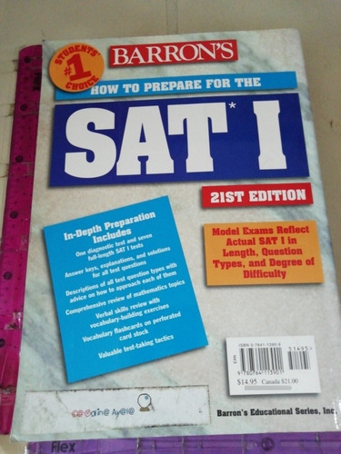 How To Prepare For The Sat I Sharon Weiner (us) (Usado)