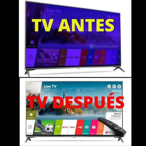 Técnico De Televisores LG Con Imagen Azul, Sin Wifi - Maipú