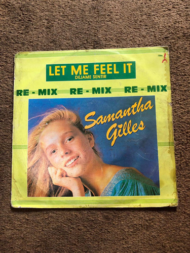 Disco Acetato Samantha Gilles Let Me Feel It