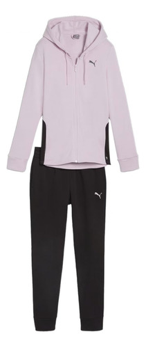 Conjunto Pants Dama Puma 673699-60 Classic Hooded 127-334 T3