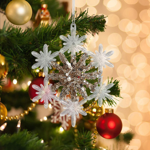 Decoraciones Colgantes Para Árbol De Navidad, 11x11cm