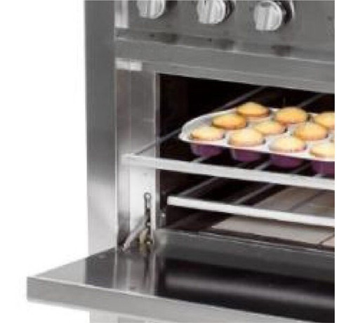 Imagen 5 de 7 de Cocina Morelli 1100 Mr. Cheff 4 Hornallas Y Plancha P/visor