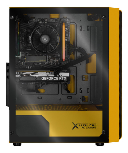 Xtreme Pc Gaming Geforce Rtx 4060 Amd Ryzen 7 5700 32gb Ssd 1tb Wifi Kronos Yellow