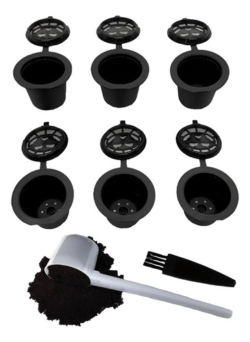 Pack De 6 Filtros Reutilizables Para Cafeteras Nespresso