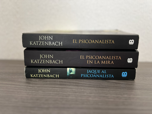 Libros El Psicoanalista 1, 2 Y 3 - John Katzenbach - B (Usado)