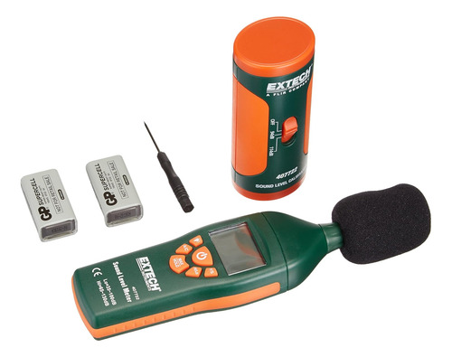 Extech 407732-kit Kit De Medidor De Nivel De Sonido De Rango