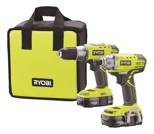 Ryobi P 18v One+ Kit De Taladro/destornillador De Mano Y De.