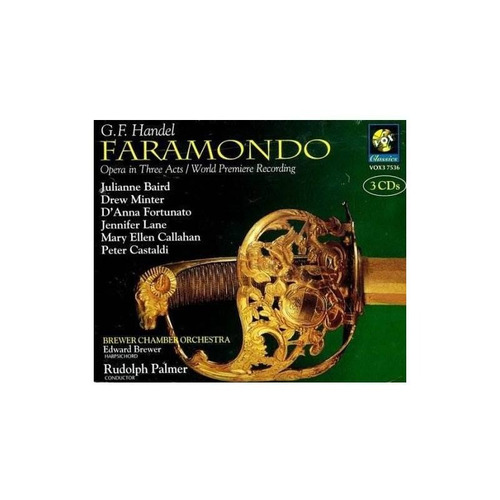 Handel/palmer/baird/brewer Chamber Orchestra Faramondo  Comp