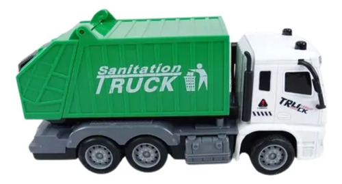 Camión Recolector De Basura Sanitario 20cm Abre Contenedor Camion De Basura