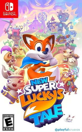 New Super Luckys Tale - Switch Midia Física!!!