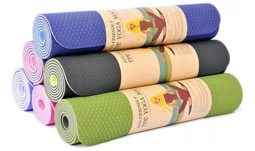 Colchoneta Yoga Mat Alfombra Eco-friendly Pilates Fitness