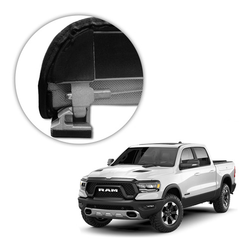 Capota Maritima Dodge Ram 1500 2019 2020 Bau Trek Aluminio