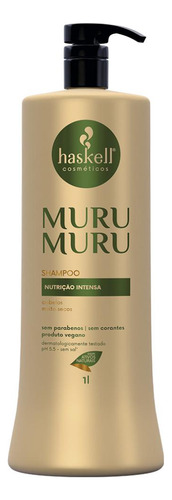 Shampoo Para Nutrição E Recuperação Haskell Murumuru 1000ml