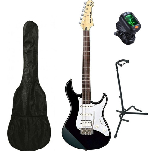 Yamaha Pac012bl Guitarra Electrica Funda Base Y Afinador