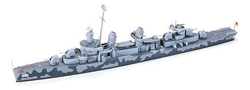 U.s.s. Fletcher Dd445 Navy Destroyer 1-700 Por Tamiya