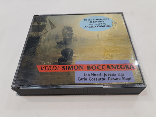 Simon Boccanegra, Verdi, Nucci, Siepi - 2cd 1994 Italia Nm