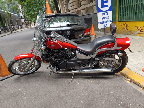 Chopper 600cc Suspensión Helicoidal Horquilla Lanzada