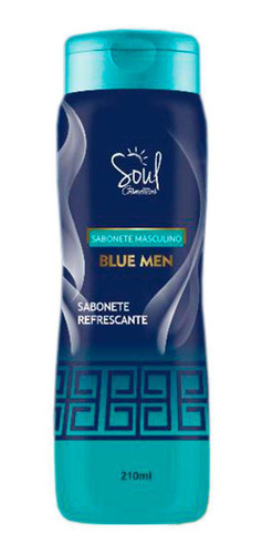 Sabonete Masculino Refrescante Blue Man 210ml