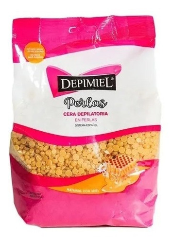 Cera Depilatoria Perlas Natural Con Miel Depimiel X 400g.