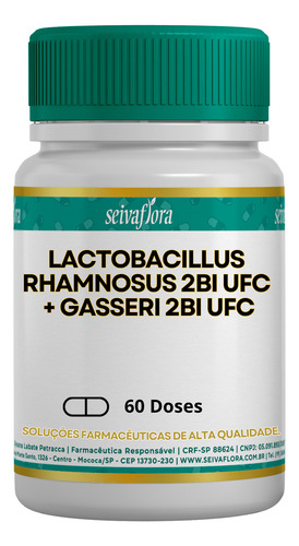 Lactobacillus Rhamnosus 2bi Ufc + Gasseri 2bi Ufc - 60 Doses
