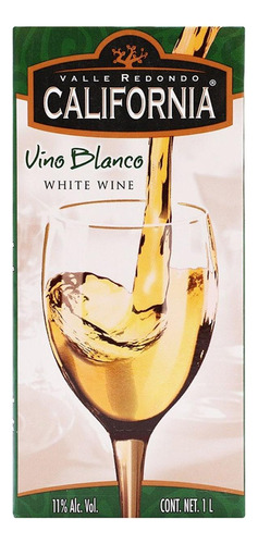 Caja De 12 Vino Blanco California Reservado Chardonnay Tetra