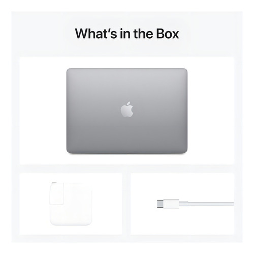 MacBook Air A2337 13.3" cinza-espacial 8GB de Ram - 256GB SSD - Apple - Excelente (Recondicionado)