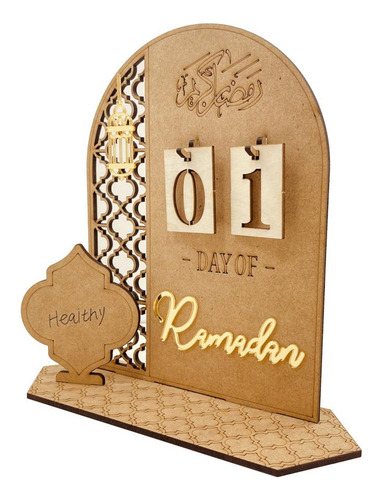 Decoraciones De Ramadan Decorations, De Madera, Para Calenda