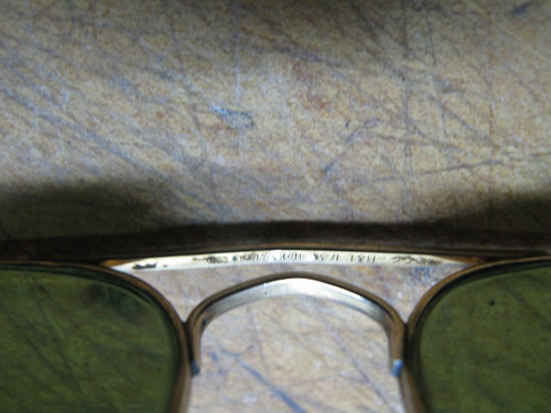 Ray -ban Usa Aviador Caravan , 52 Mm Oro 10 K