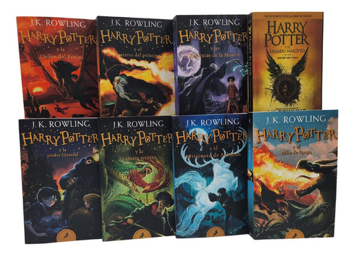 Saga Harry Potter ( 8 Libros )