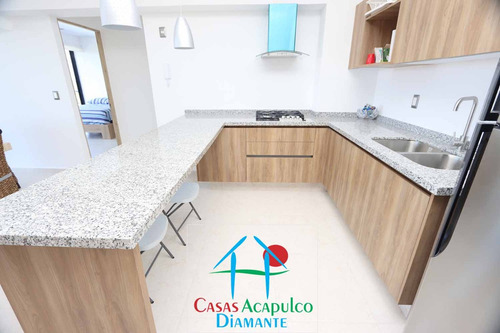 Cad Altamar Victory 403. Terraza Grande Con Vista A Los Jardines Y Albercas