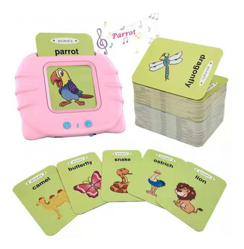 Máquina De Tarjetas Didácticas Montessori Talking Flash Jugu