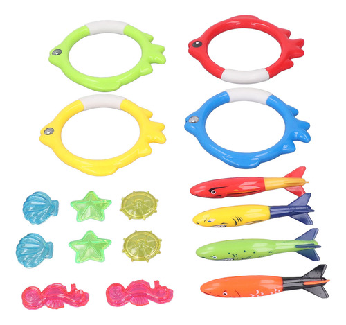 Juego De Buceo Con Torpedos Para Hundir, Caballitos De Mar,