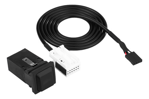 Cable Auxiliar De Coche Con Enchufe Usb Y Cable Para Rcd510