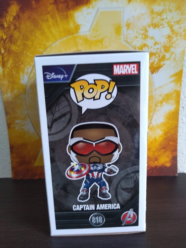 Funko Pop! Captain America Year Of The Shield Exclusivo (Usado)