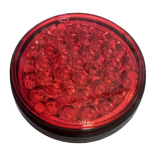 Faro 39 Led Rojo 12v Y 24v Camión Colectivo Homologado