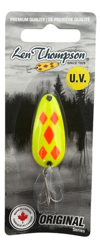 Señuelo De Pesca Len Thompson 7g Color Amarillo