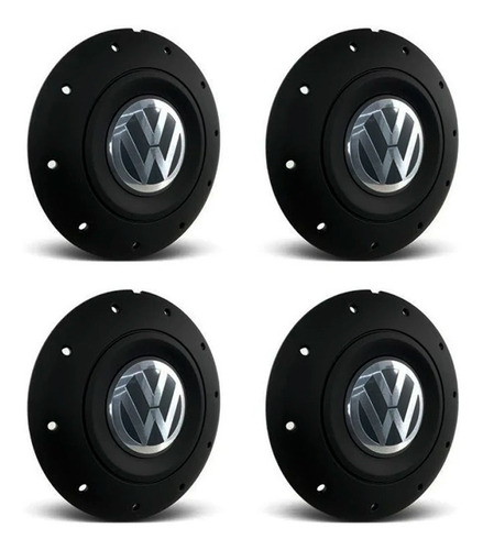 Imagem 8 de 9 de Jg 4 Calotas Tampa Roda Ferro Vw Aro 13 14 15 Amarok 4 Furos
