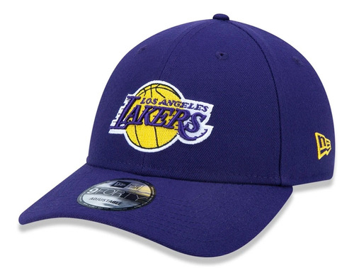 Boné New Era Aba Curva Nba Los Angeles Lakers Roxo