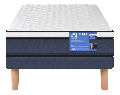 Cama Europea Excellence Plus 1.5 Plaza Cic