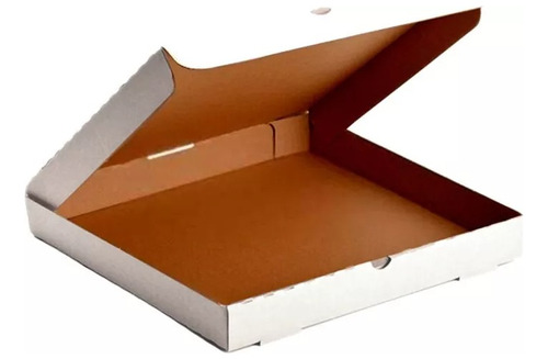 Caja Pizza Blanca 40x40 Cm 16 Pulgadas (50 Piezas) 