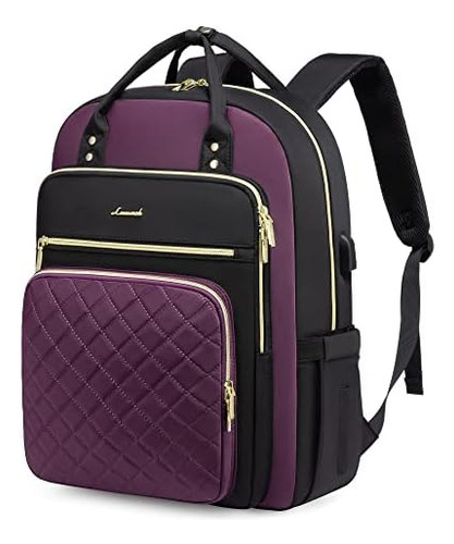 Mochila Para Computadora Portátil Para Mujer, Mochila Para T