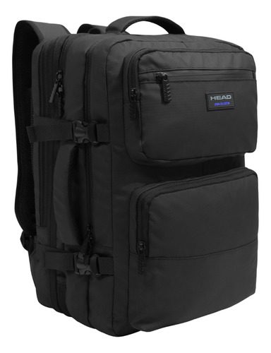 Mochila Viaje Expandible Journey Reverse Negro Head Negro