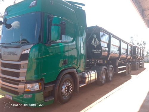 Scania R 540 6x4 Ano 2022 Com Rodocaçamba Randon Ano 2022