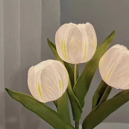 H Lámpara De Lámpara De Maceta De Tulipán De Simulación De Y