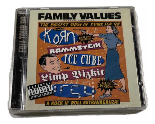 Family Values Tour 98 Incubus Korn Rammstein Bizkit Cd