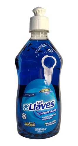 Lava Platos Las Llaves Liquido 500 Cc