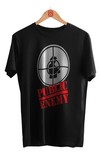 Polo Personalizado Banda  Hip Hop Public Enemy 002