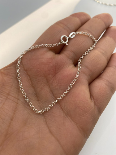 Pulsera Delgada Roll On Tradicional Plata Fina 925 + Caja