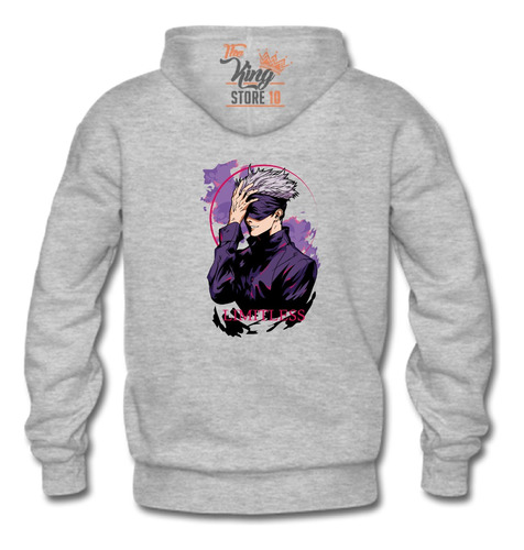 Poleron Con Cierre, Gojo Satoru, Jujutsu Kaisen, Anime, Manga, Fans, Xxxl / Thekingstore