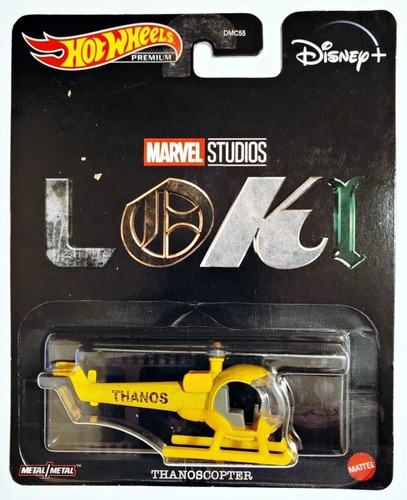 Hot Wheels Loki Easter Egg Thanoscopter Helicóptero Premium